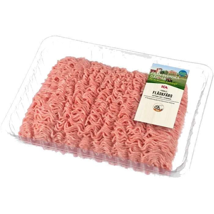 Fläskfärs finmald 20% ca 1,6kg ICA