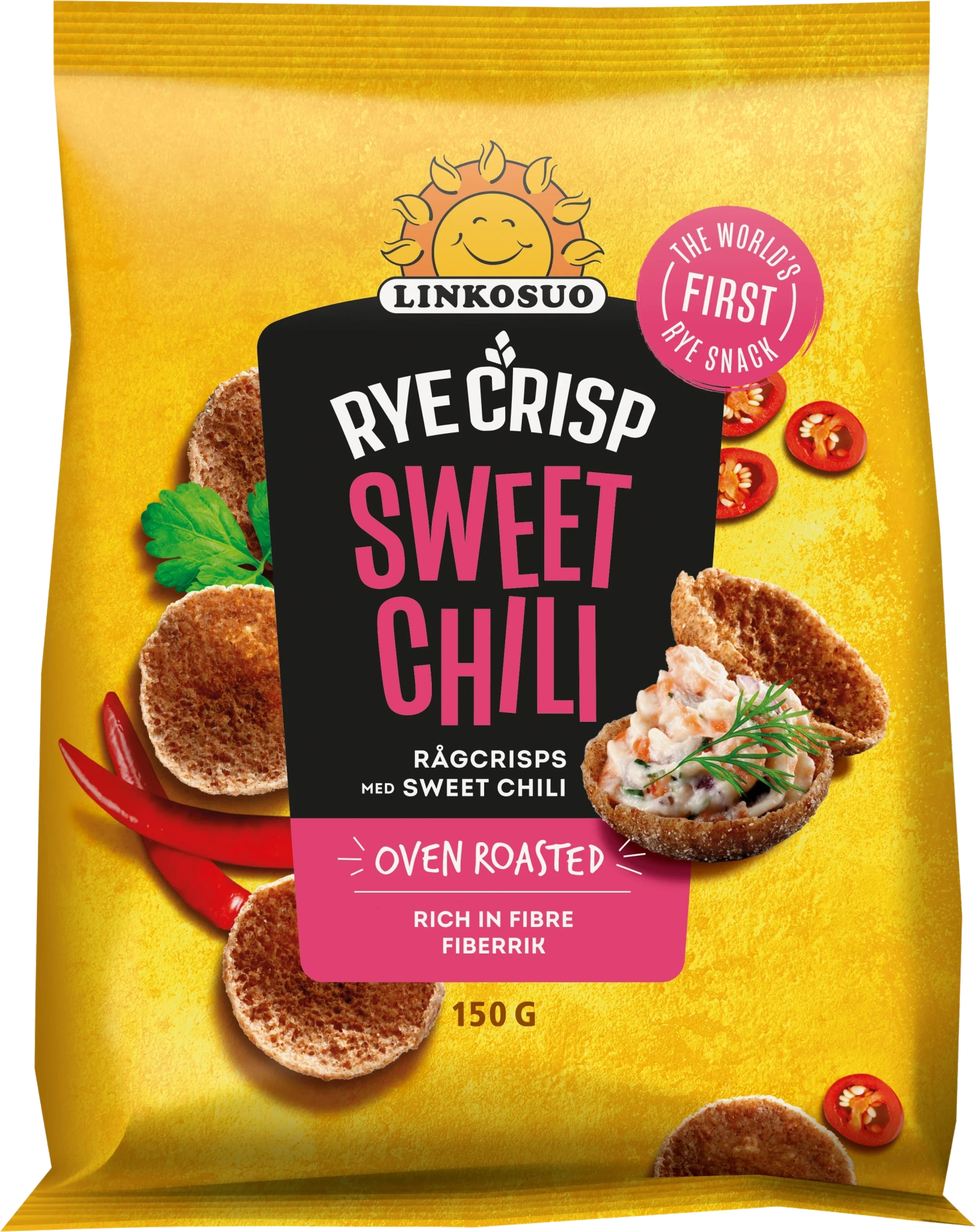 Rågcrisps Sweet Chili