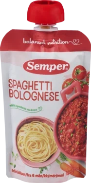 Spaghetti Bolognese 6mnd 120g