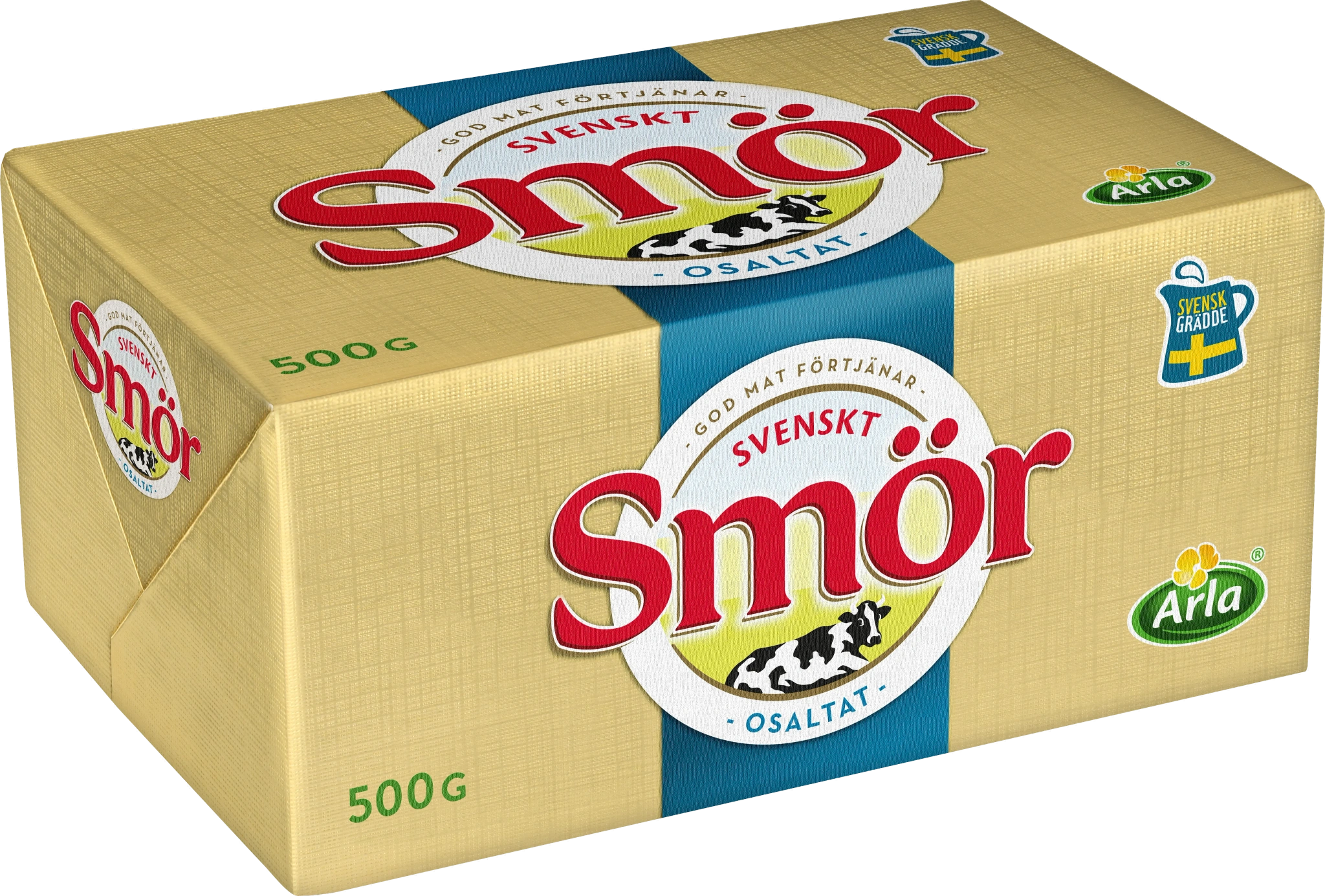 Osaltat smör 82% 500g