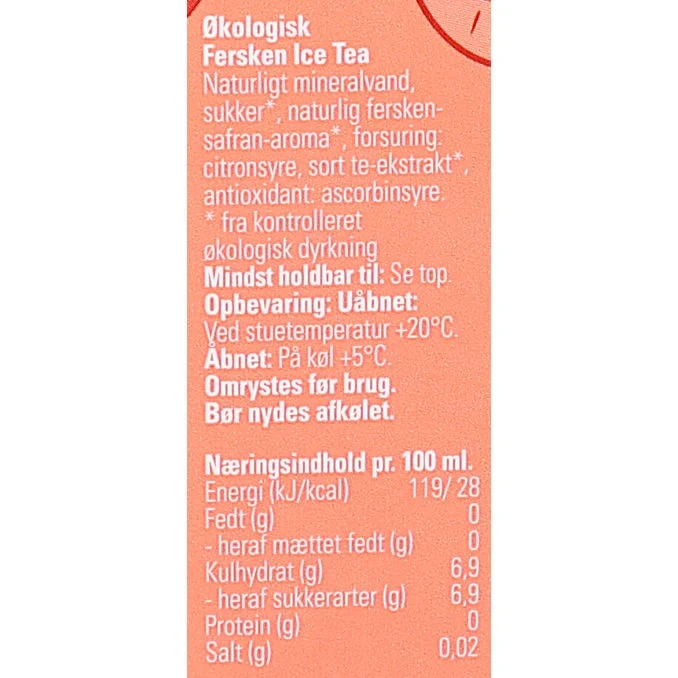 Ekologiskt Iste Persika 12-pack