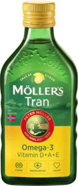 Möller's Tran 250ml Sitron