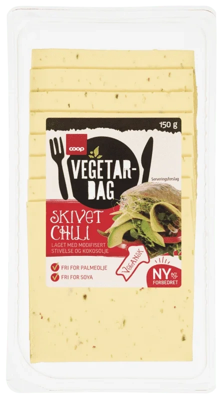 Vegetardag Skivet Chili 150 g