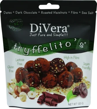Divera Tryffelito's Hazelnuts Balls 120g