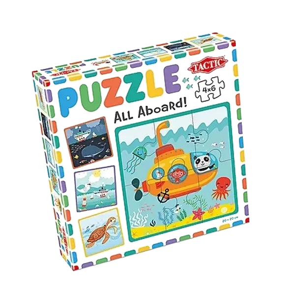 Puzzle 4 in 1 - All Aboard