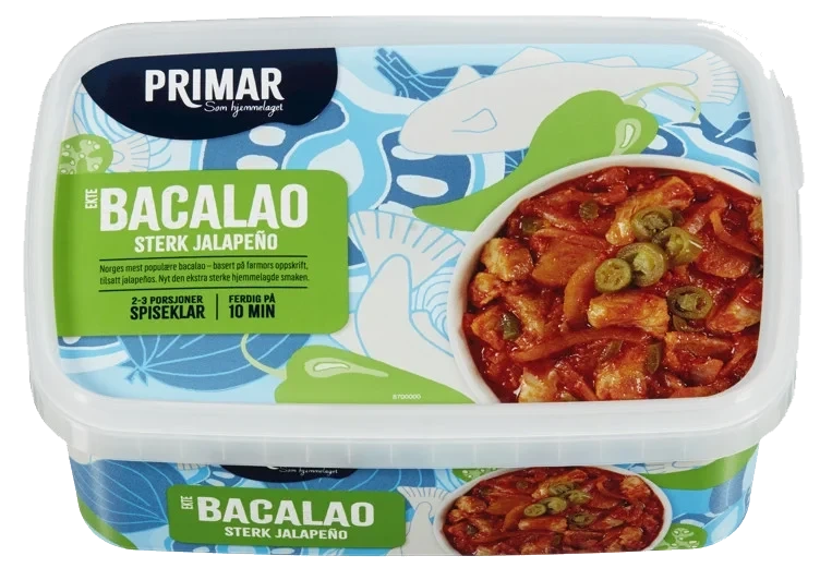 Bacalao Ekte Jalapeno 1kg Primar