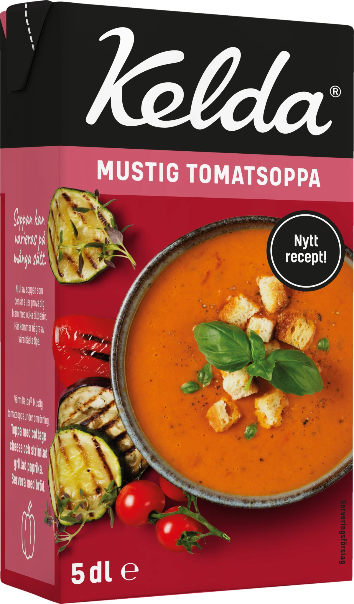 Mustig tomatsoppa 5 dl