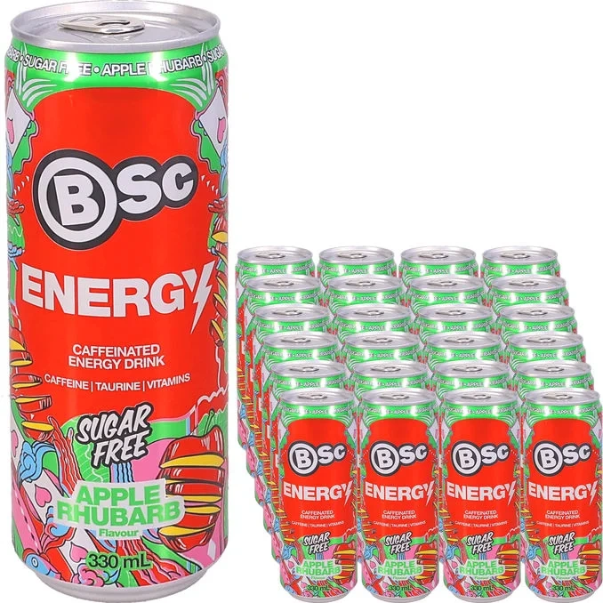 Energidryck Apple & Rhubarb 24-pack