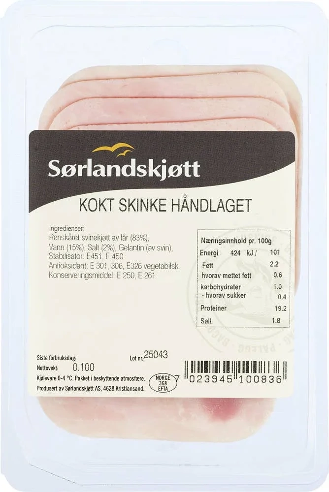Kokt skinke