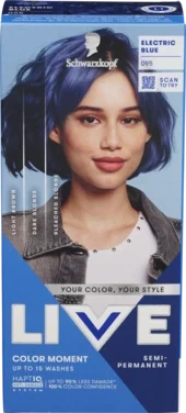 Hårfarge Live Ub 95 Electric Blue Ultra Brights