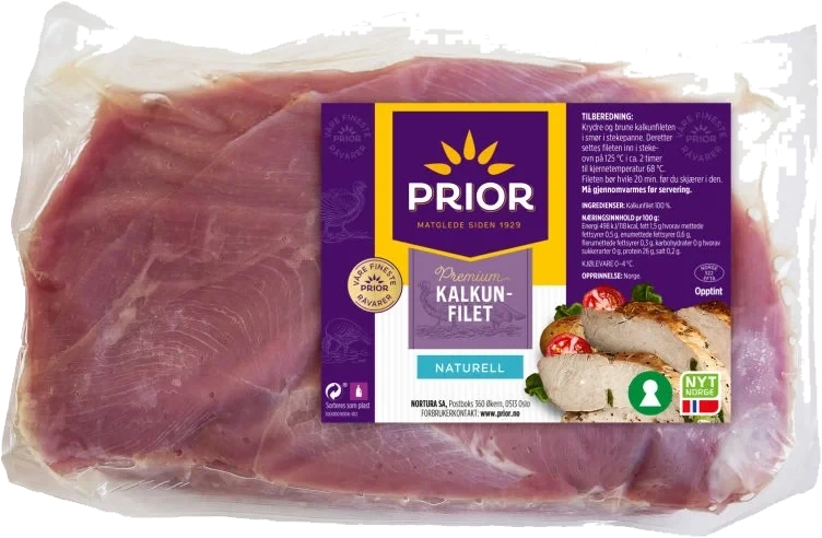 Kalkunfilet naturell 1,8kg