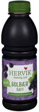 Hervik Ufiltrert Solbærsaft 0.5l
