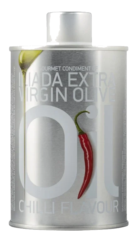 Olivenolje m/Chili 250ml Iliada