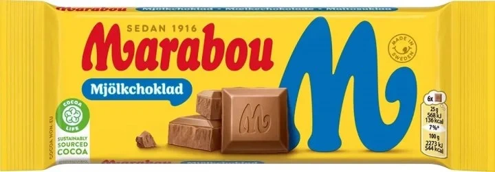Marabou Melkesjokolade 100g