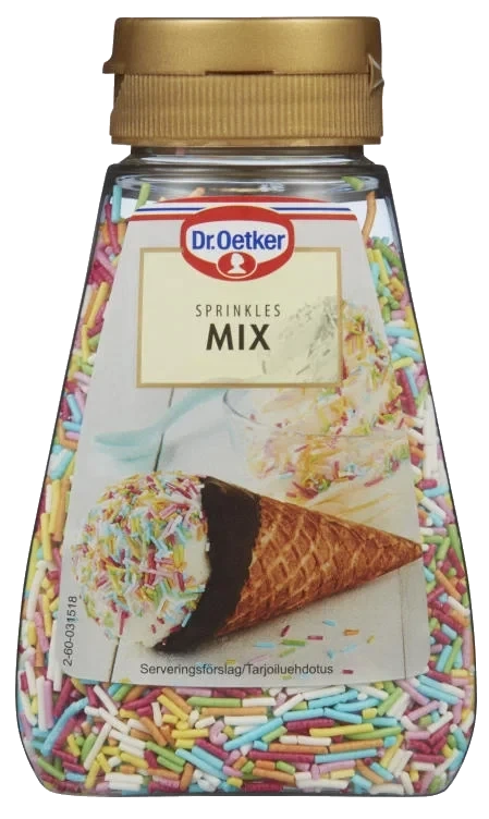 Strøssel Blandet 120g Dr.oetker