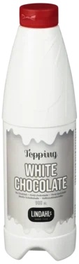 White Chocolate Topping Lindahls 900ml