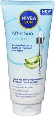 Nivea After Sun Face&Body Serum Lotion 100ml