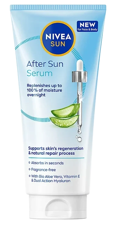 Nivea After Sun Face&Body Serum Lotion 100ml