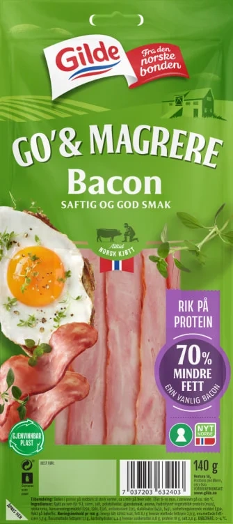 Go & Magrere Bacon 140g Enh