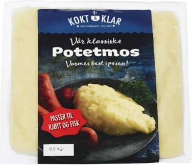 Kokt og Klar Potetmos 500g