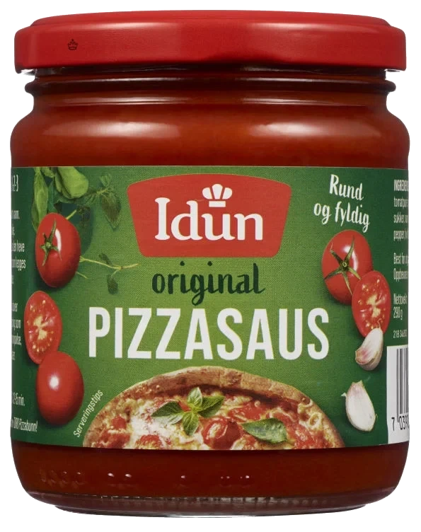 Pizzasaus Original 290g Idun