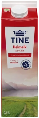 Tine Helmelk 3,5% Ed 1/2l​