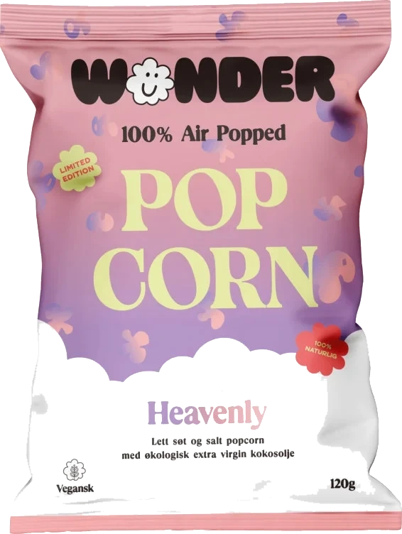 Wonder Popcorn Heavenly 120g