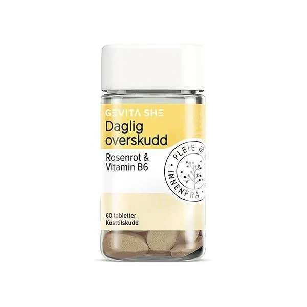Daglig Overskudd - Rosenrot & Vitamin B6