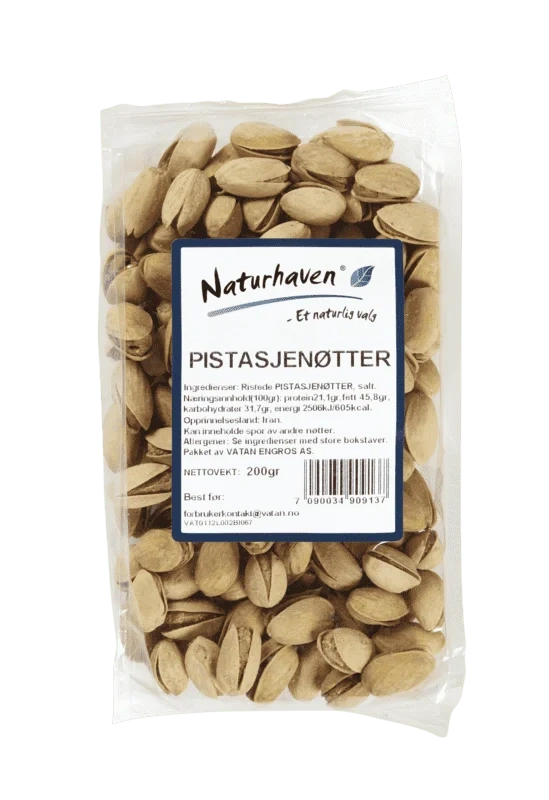 Naturhaven Pistasjenøtter 200g