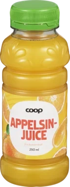 Appelsinjuice 250ml Coop