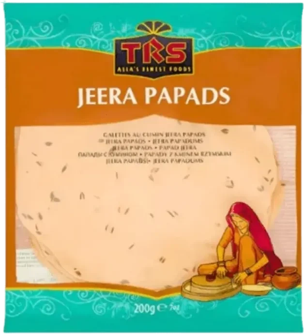TRS Jeera Papadum 200g