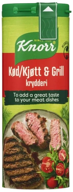 Kjøtt&Grillkrydder 90g boks Knorr