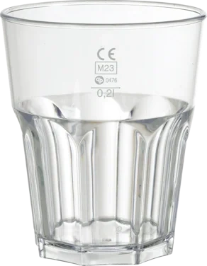 Drikkeglass Anyday San Gjenbrukbar 24cl Transp Duni