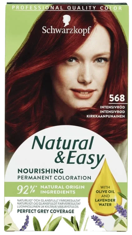 Natural & Easy 568 Intensivrød