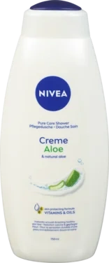 Nivea Shower Creme Aloe & Natural Aloe, 750ml