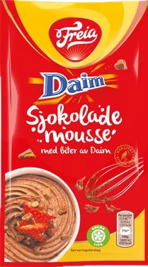 Sjokolademousse Daim 100g Freia