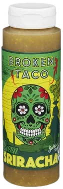 Mexican Green Sriracha 237ml Broken Taco