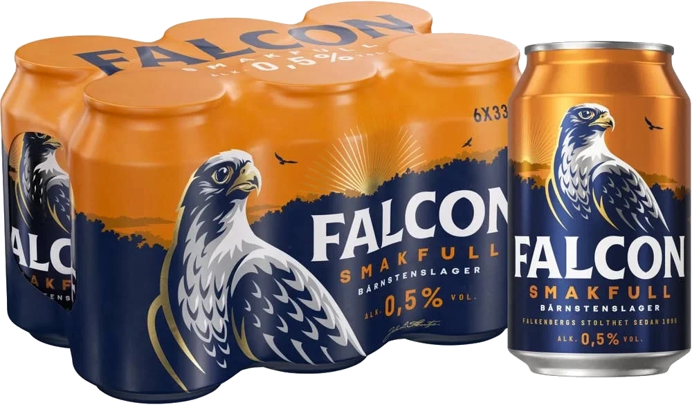 Öl Alkoholfri Smakfull 0,5% 6x33cl