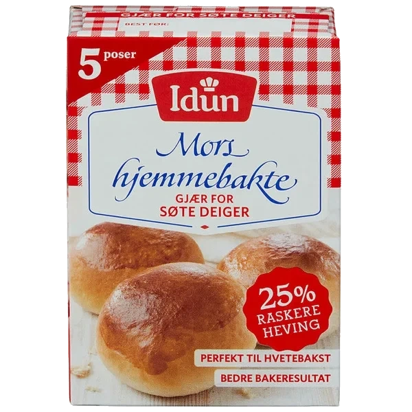 Idun Tørrgjær Søte Deiger 60g