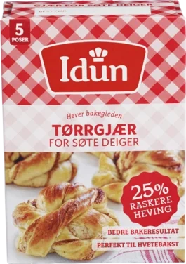 Idun Tørrgjær Søte Deiger 60g