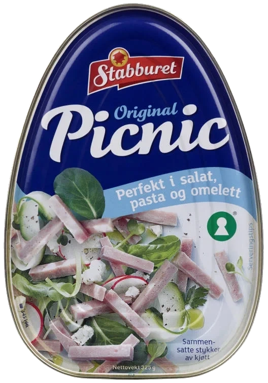 Picnic Skinkeboks 325g Stabburet