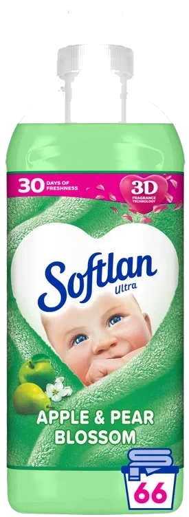 Softlan Tøymykner Apple&Pear 1l
