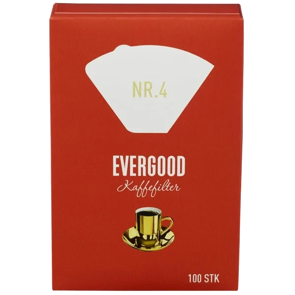 Evergood Kaffefilter Nr.4 - 100 Stk