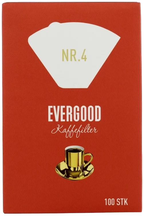 Filterposer Nr.4 100stk Evergood