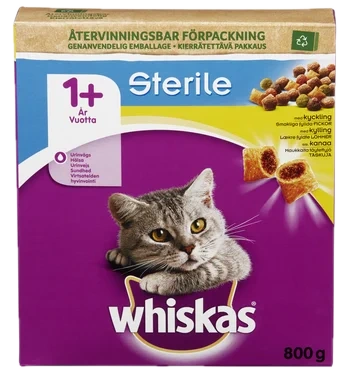 Whiskas Adult Sterile Chicken 800g