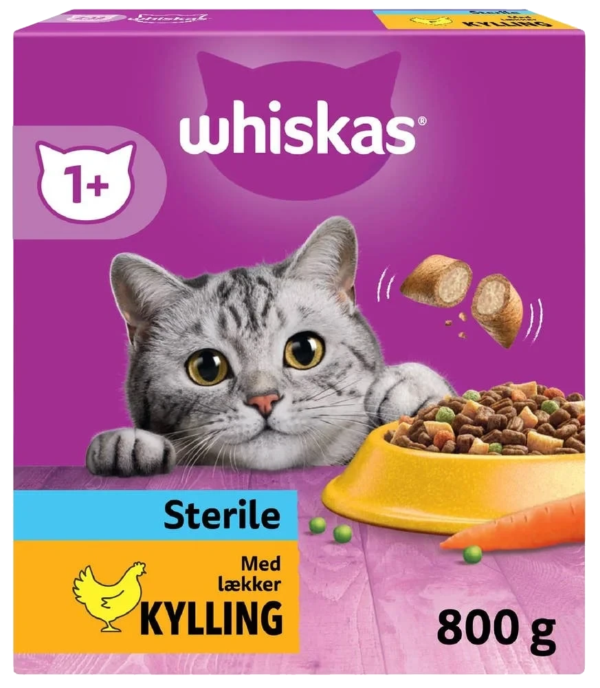 Whiskas Adult Sterile Chicken 800g