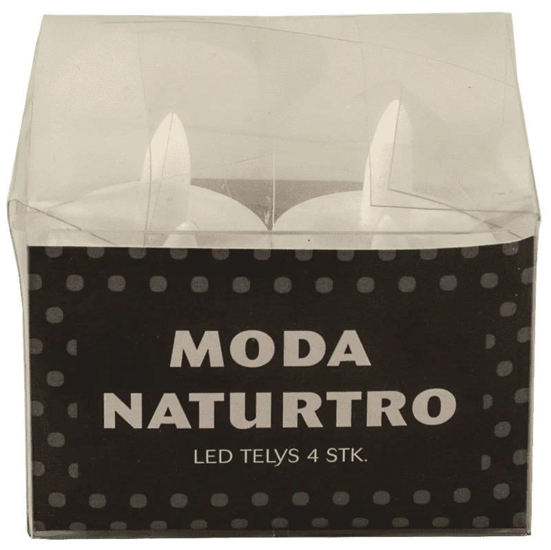 Moda Naturtro Led Telys 4stk