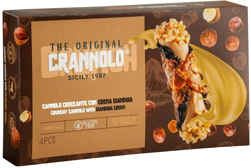 Cannoli med Giandujacreme