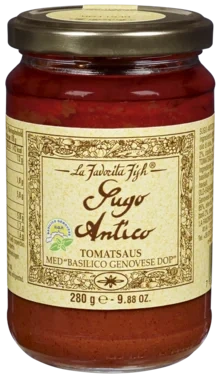 Tomatsaus Basilikum 280g