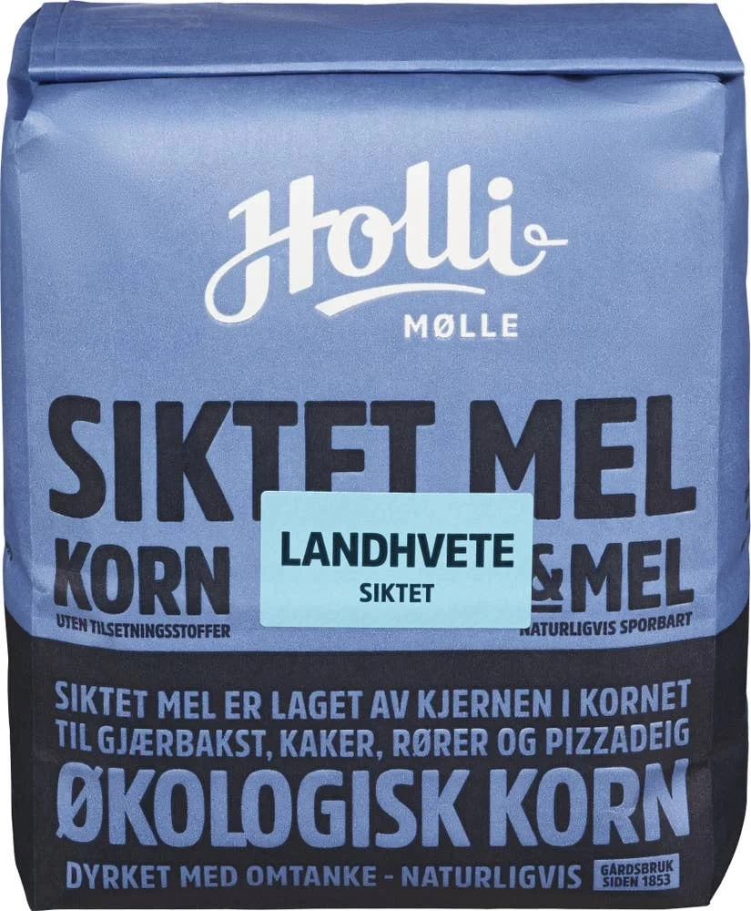 Økologisk landhvetemel